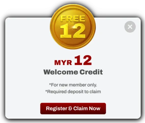 free credit no deposit new member 12play malaysia